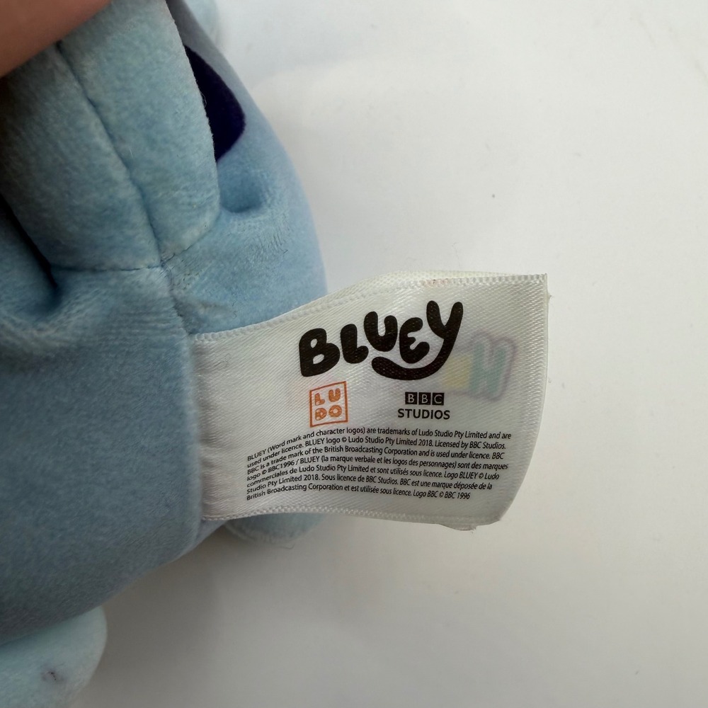 Bluey HugMees Squishmallows 9 Inch Plush BBC Jazwares Lot of 3 Bluey Heeler Toy - Picture 3 of 6
